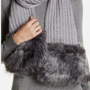Kate Spade Mohair blend scarf set